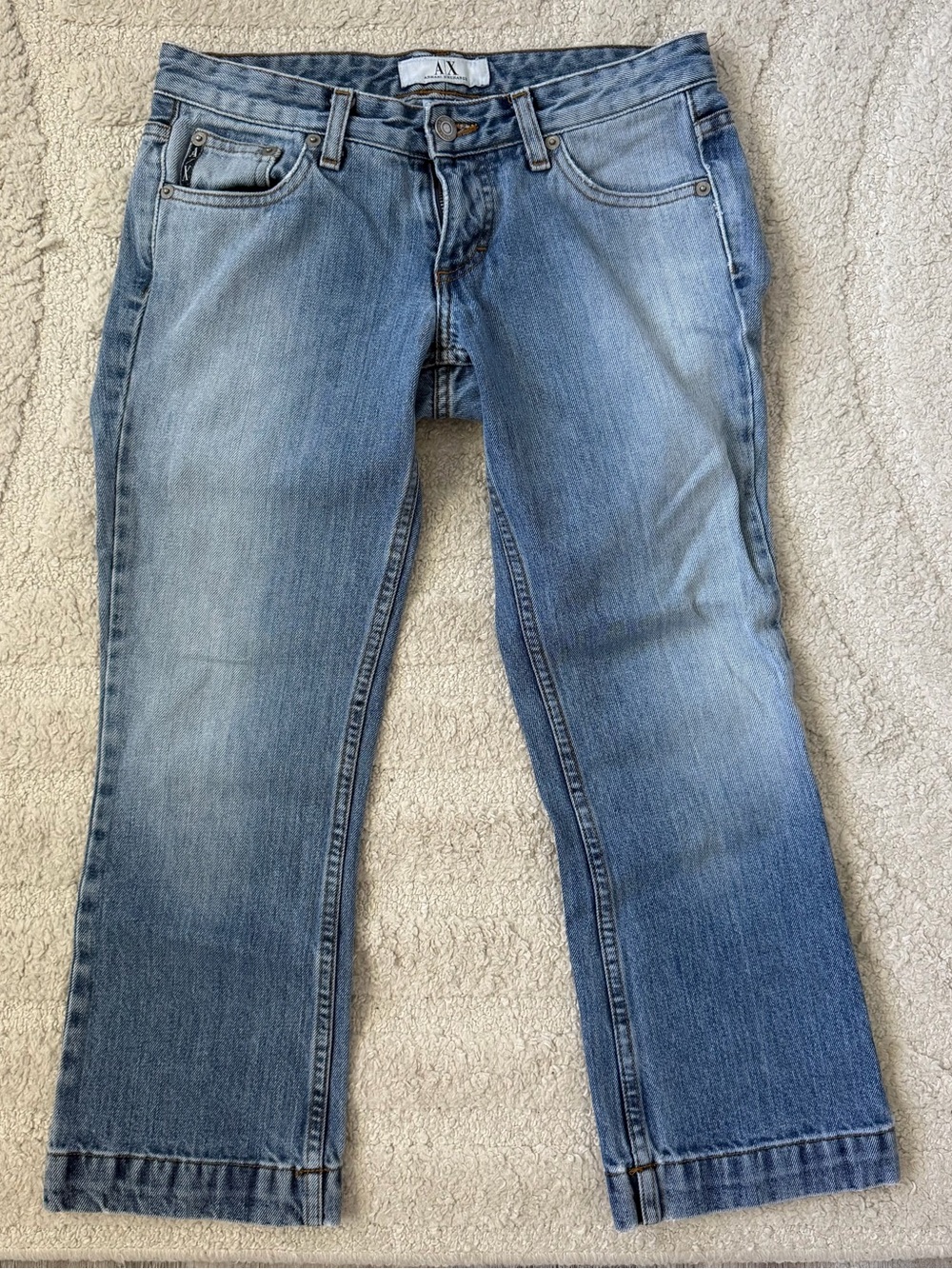 Armani Exchange Low Rise Capri Jeans